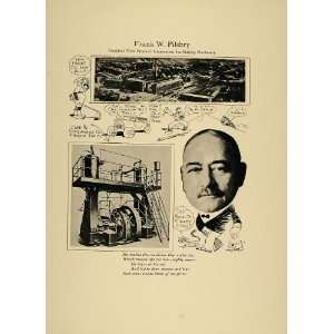  1923 Print Frank W. Pilsbry Chicago York Co. Ice Making 