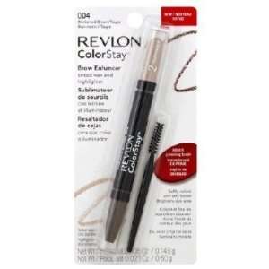  Revlon Colorstay Brow Enhancer, Blackened Brown/taupe 