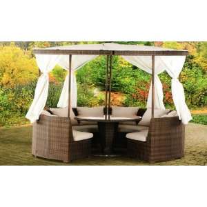  The Linden Collection All Weather Wicker Patio Furniture 