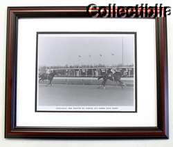 Horse Racing Legend Secretariat Framed Photo  