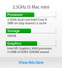 Apple Mac Mini Server, Core i7 2.0GHz, 16GB RAM MC936LL/A A1347 New 
