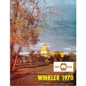    Winkler 1970 Winkler and District Chamber of Commerce Books