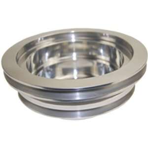   BBC CHEVY 3 Groove Aluminum Crank Pulley Long Water Pump: Automotive