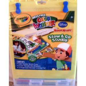    Handy Manny Stow & Go Studio Crayola Color Wonder Toys & Games