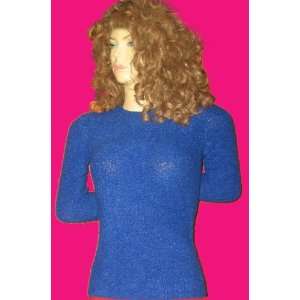    Victorias Secret Royal Blue Boucle Sweater XS 