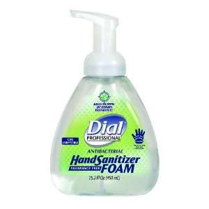 Dial 1383847 Fragrance Free Antibacterial Instant Hand Sanitizer Foam 