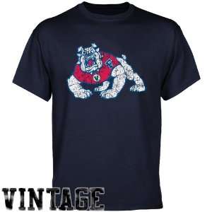  CSU Fresno Bulldogs T Shirt  Fresno State Bulldogs Navy 