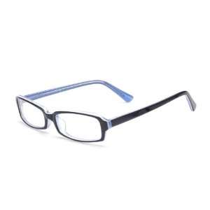  HT060 prescription eyeglasses (Black/Blue) Health 