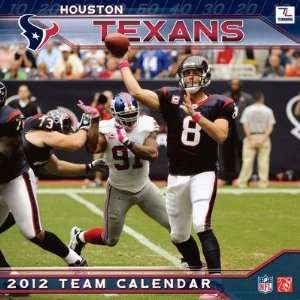  NFL Houston Texans 2012 Wall Calendar