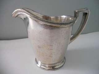   Antique Silverplate Meriden B Co. Creamer International Silver Co~EUC
