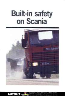 1984 Scania Truck Safety Brochure  