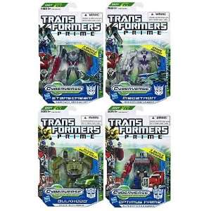  Transformers Prime Cyberverse Commander with DVD Wave 1 