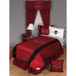   Texas Tech University Red Raiders Bedding Twin Set: Sports & Outdoors