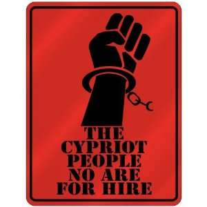  New  The Cypriot People No Are For Hire  Cyprus Parking 