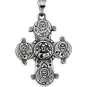  Sterling Silver Dagmar Cross Pendant: Jewelry