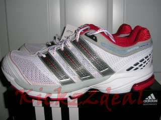 NEW Adidas RESP Cushion 20 M Running Shoes White/Red U41209 Response 