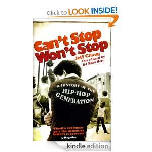 Cant Stop Wont Stop Jeff Chang  Kindle Store