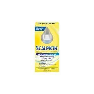  Scalpicin anti itch 2 in 1 liquid   1.5 oz Health 