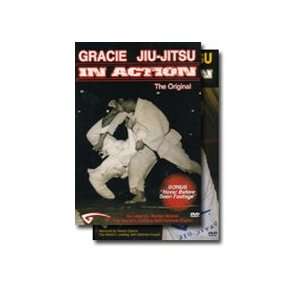  Gracie Jiu jitsu In Action 1 & 2 DVD Set Sports 