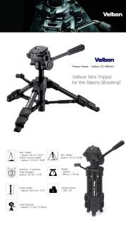 Velbon CX 460mini Table top mini Tripod (3 Section) NEW  