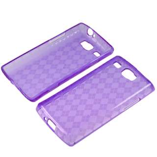   TPU Gel Skin Cover Case For AT&T Samsung Focus Flash i677 + LCD Guard