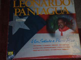 LEONARDO PANIAGUA LP UN SALUDO A PUERTO RICO LP  