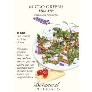  Micro Greens Mild Mix Seeds 8 Grams Patio, Lawn & Garden
