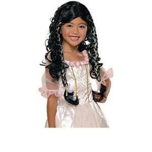  Fairytale Princess Wig Black Toys & Games