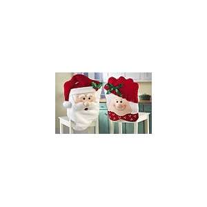 Santa and Mrs. Clause Claus Mr. Chair Covers Decor Chrismtas Holiday 