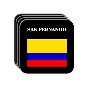  Colombia   SAN FERNANDO Set of 4 Mini Mousepad Coasters 