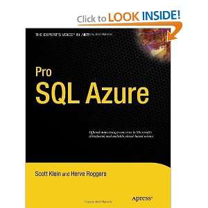  Pro SQL Azure (Experts Voice in .NET) [Paperback] Scott 