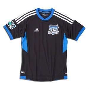  adidas San Jose Earthquakes 2012 Home Youth Soccer Jersey 