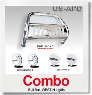 Combo:Explorer/Sport Trac Bull Bar S/S+Westin Light  