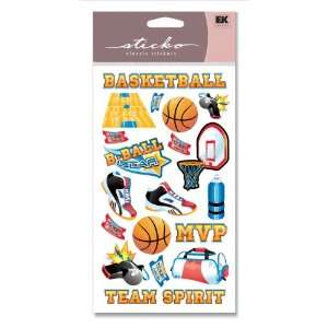 Basketball Classic Stickers Sticko® SPLFB45EK Everything 