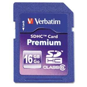  New Premium SDHC Card 16GB Case Pack 1   511876 