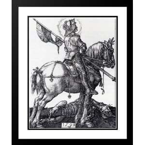  Durer, Albrecht 28x34 Framed and Double Matted St. George 