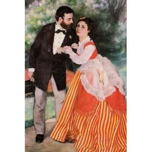  Alfred Sisley with His Wife
