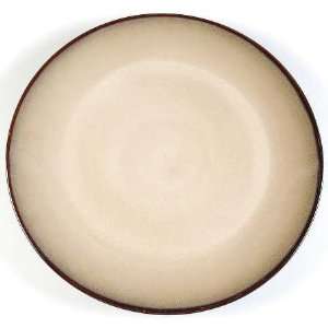  Sango Nova Brown 14 Chop Plate (Round Platter), Fine 