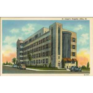   Reprint St. Josephs Hospital, Alton, Ill. 1938 