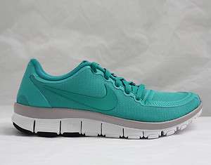 Nike Free 5.0 V4 New Green/White Womens Running Shoes 511281 331 