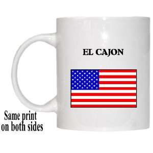  US Flag   El Cajon, California (CA) Mug 