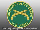 round us army military police corps sticker decal mp returns not 