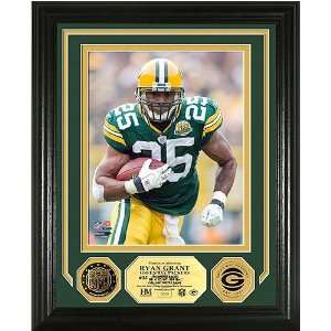  Ryan Grant Green Bay Packers 24KT Gold Coin Photo Mint 