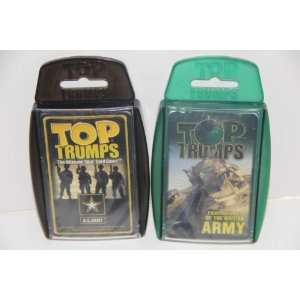   card game   Army 2 pack with US Army and British Army: Toys & Games
