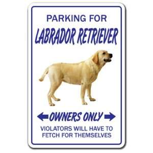   RETRIEVER ~Novelty Sign~ dog pet signs gun Patio, Lawn & Garden
