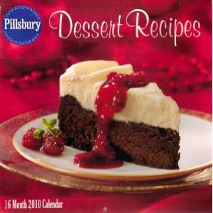  2010 Pillsbury Dessert Recipes Wall Calendar Office 