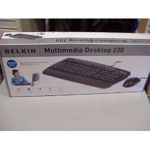  Belkin Multimedia Desktop 230 Keyboard & Mouse Combo 