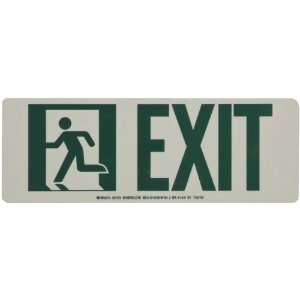   Dark Safety Guidance Sign, Running Man Left Picto Only (Pack of 10