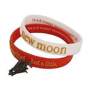 Twilight New Moon Rubber Bracelets   This May Hurt Just a 