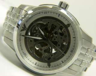Emporio Armani Meccanico Stainless Steel Watch AR4626  